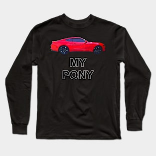 My Pony Red HT Cartoon Long Sleeve T-Shirt